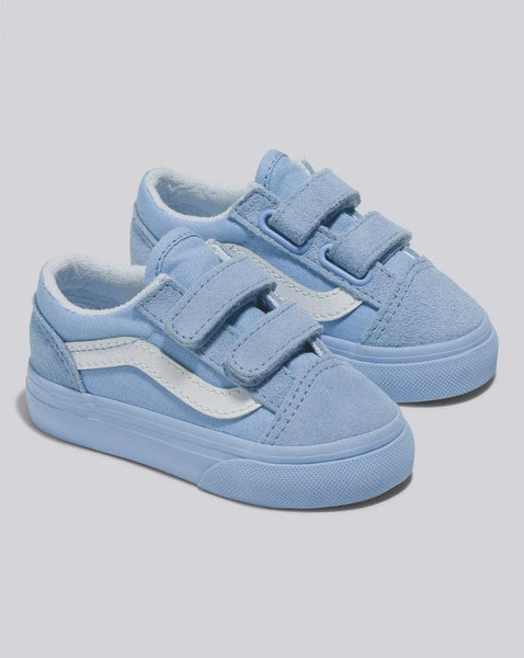 Baby blue vans kids online